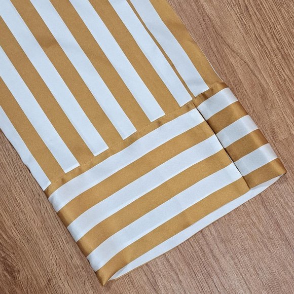 i Blues Goldenrod Striped Wide Leg Pants - Size 6 NWOT - Picture 2 of 8